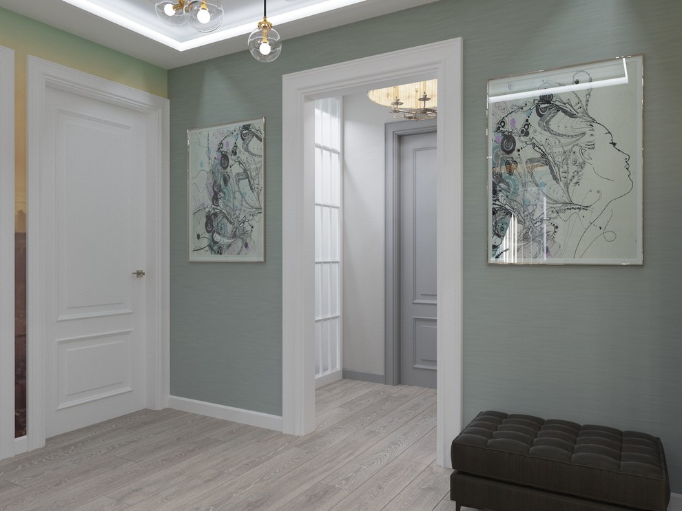 М14 Дизайн проект 3-х комнатной квартиры