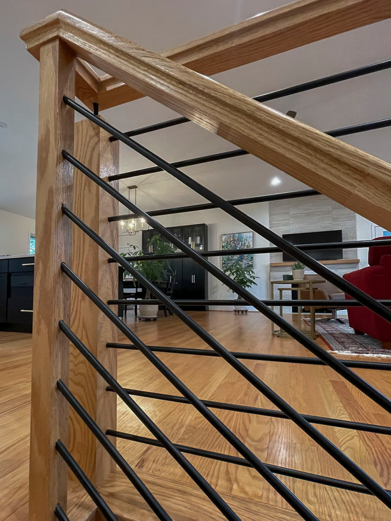 99_Modern & Open L-Shape-Winder Stair, Arlington VA 22207