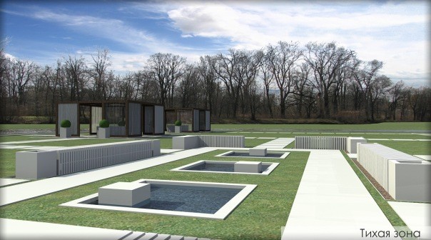 кафе в парковой зоне