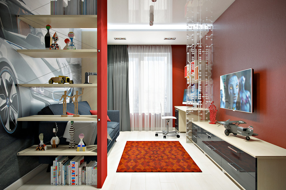 Интерьер детской комнаты для мальчика