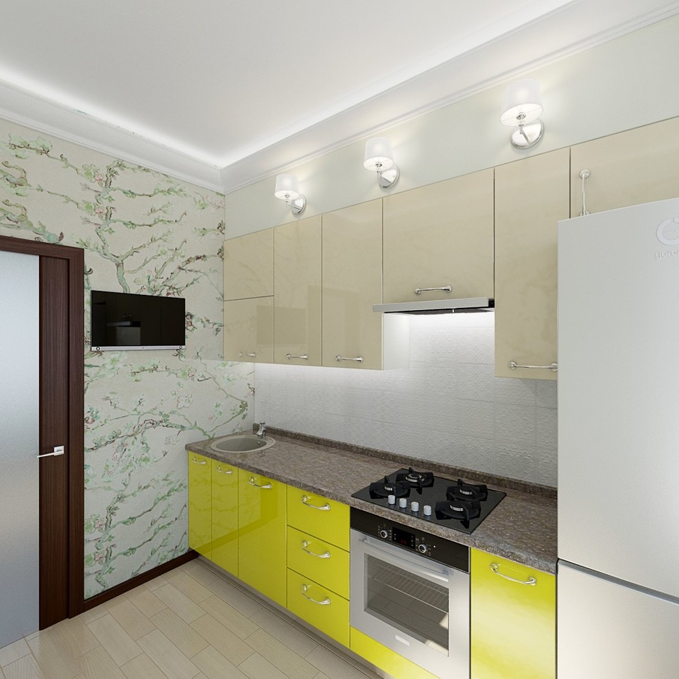 Дизайн кухни 6 кв.м Сталинка