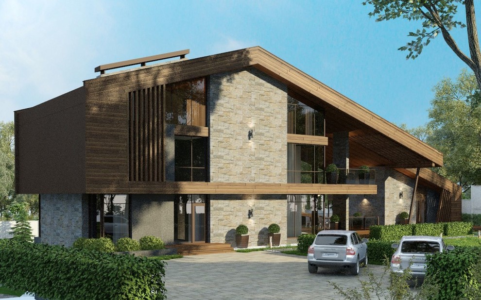 Индивидуальный жилой дом в пригороде Владивостока