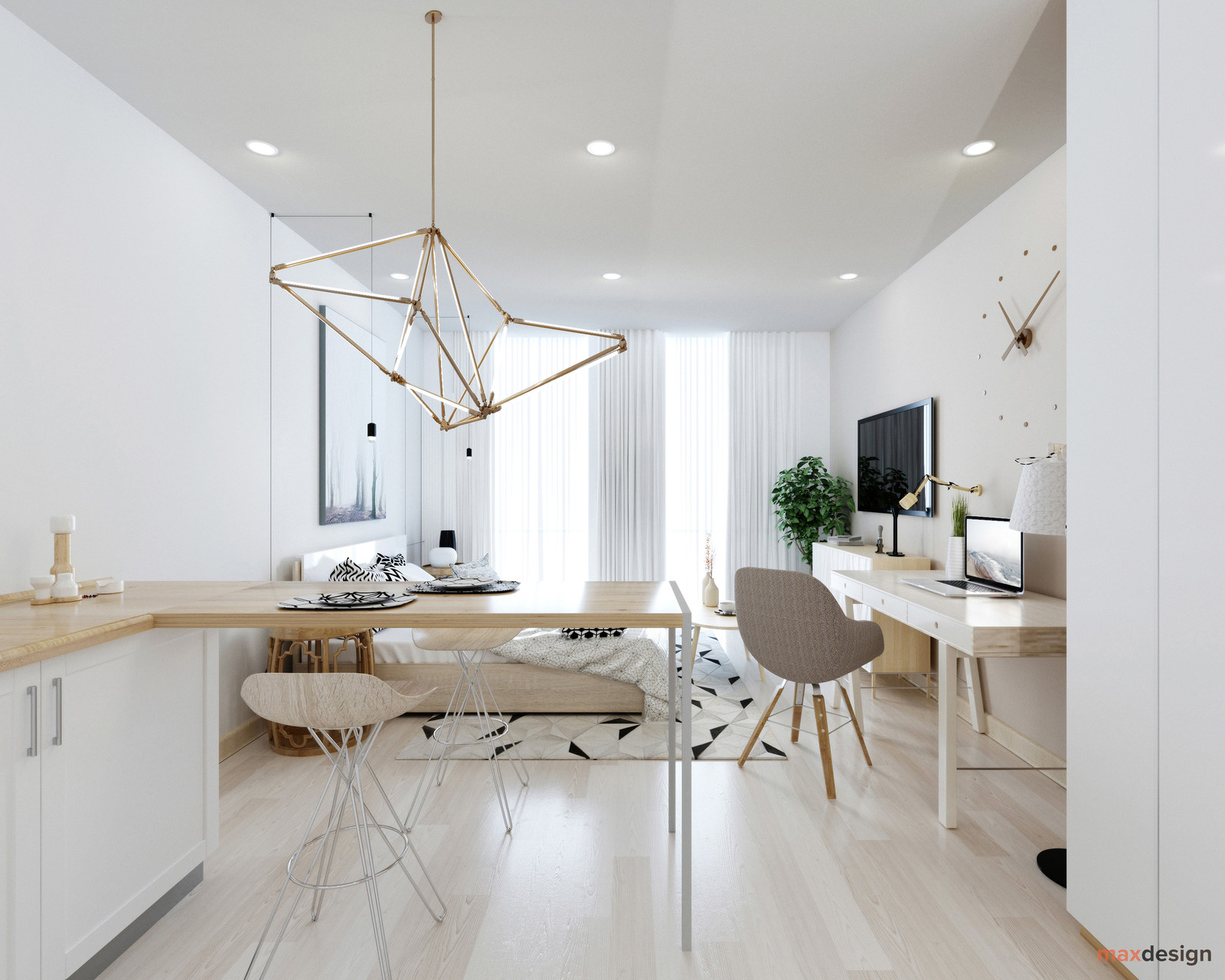 Дизайн интерьера в Скандинавском стиле