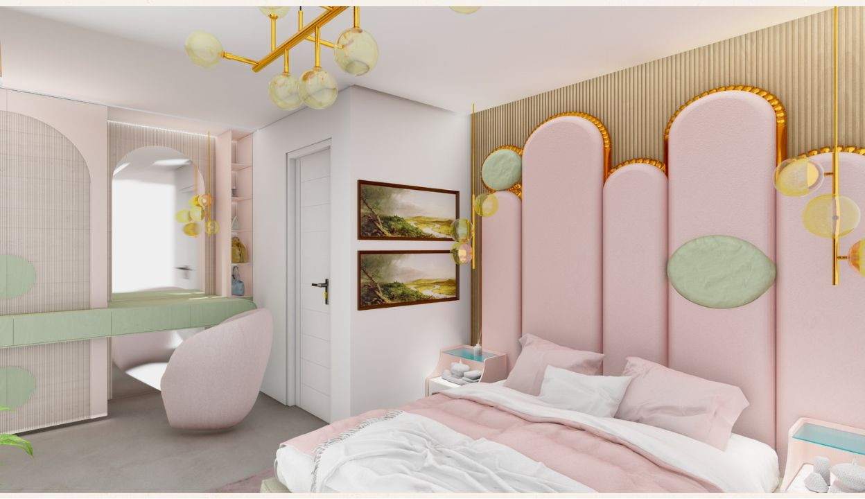 Blossom Grove Kids bedroom in Kensington