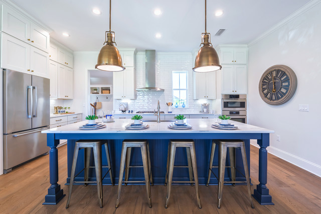 Transitional Kitchen nyklassisk-koek
