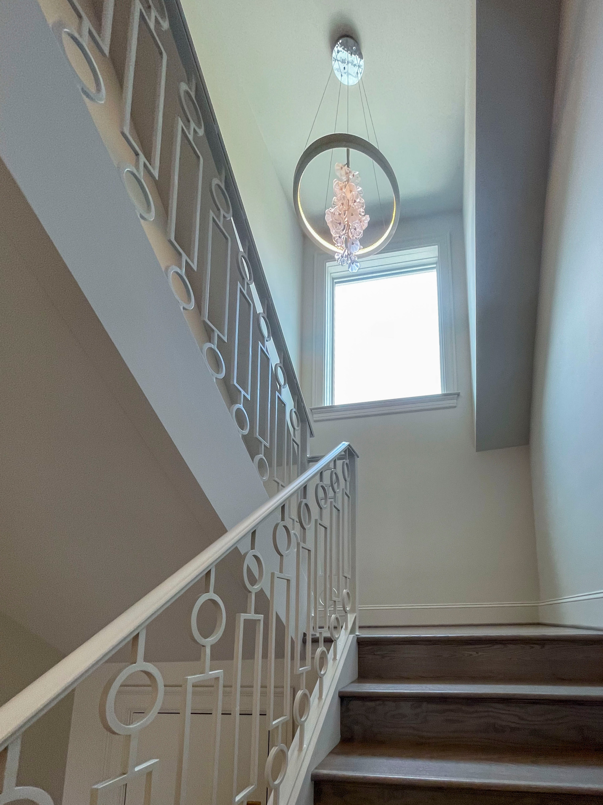 104_Curved Staircases in 18th Century French Inspired Mansion, Mclean VA 22101