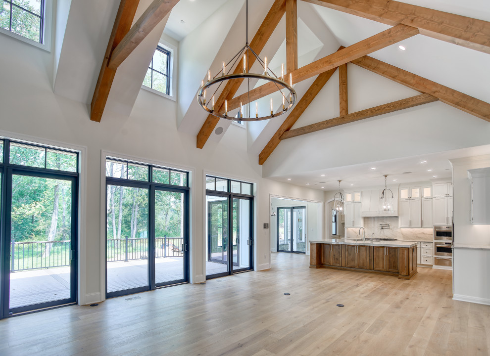 Vaulted Ceiling Custom Cabinetry Home