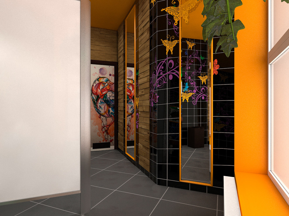 Санузел в сетевом ресторане Шикари