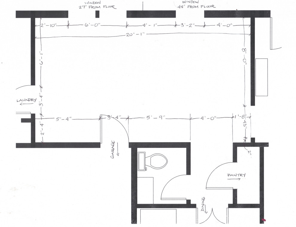 Is this an efficient, acceptable kitchen layout?