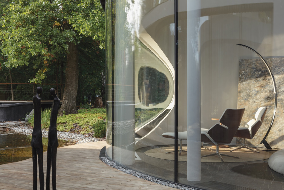 Дом в ландшафте