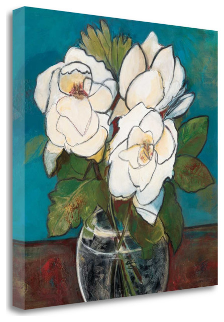 Tangletown Fine Art Crystal Magnolias By Connie Tunick Wall Art ...
