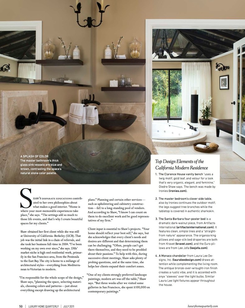 Luxury Home Quarterly - Designer Showcase