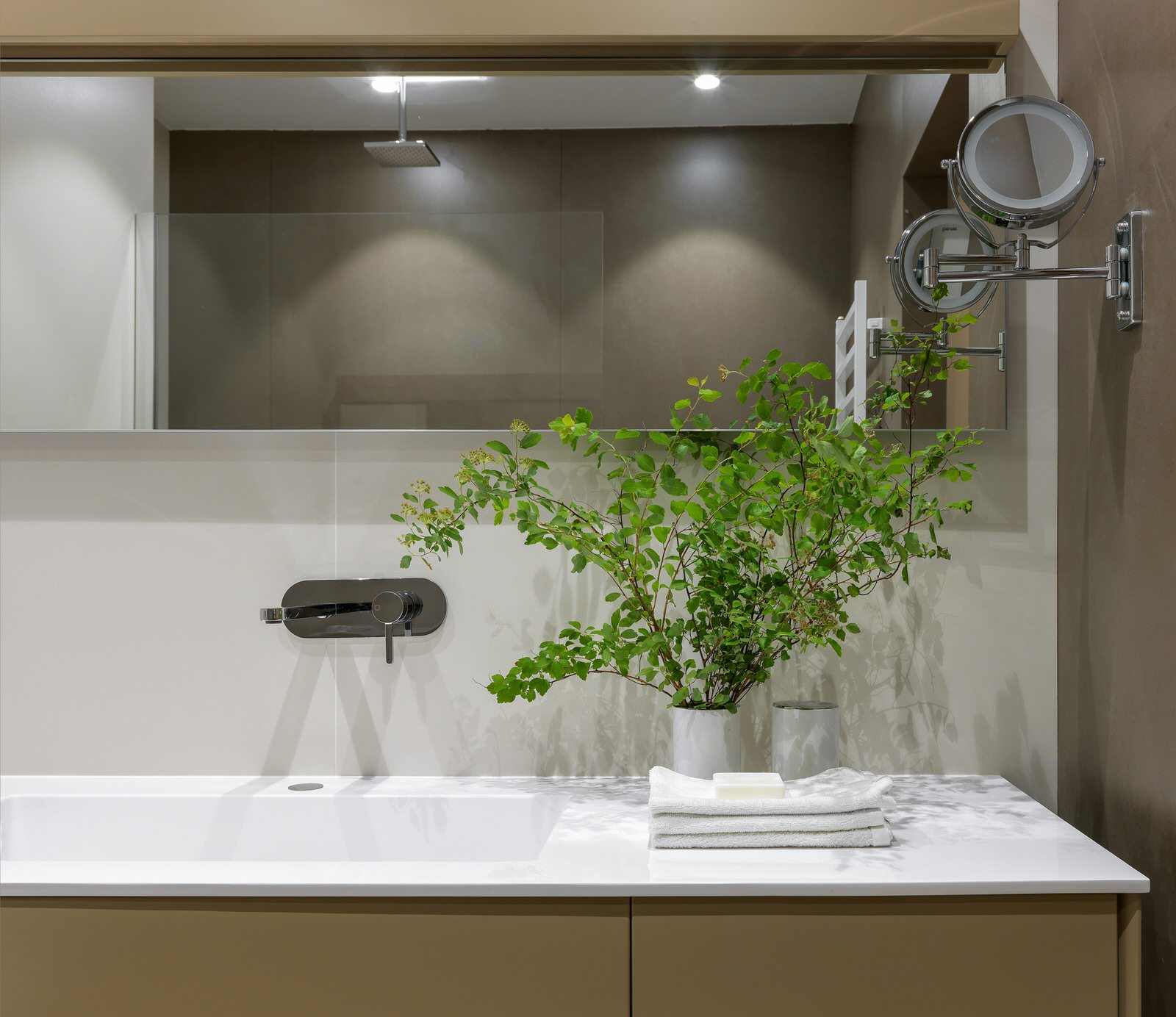 Фрагмент хозяйской ванной