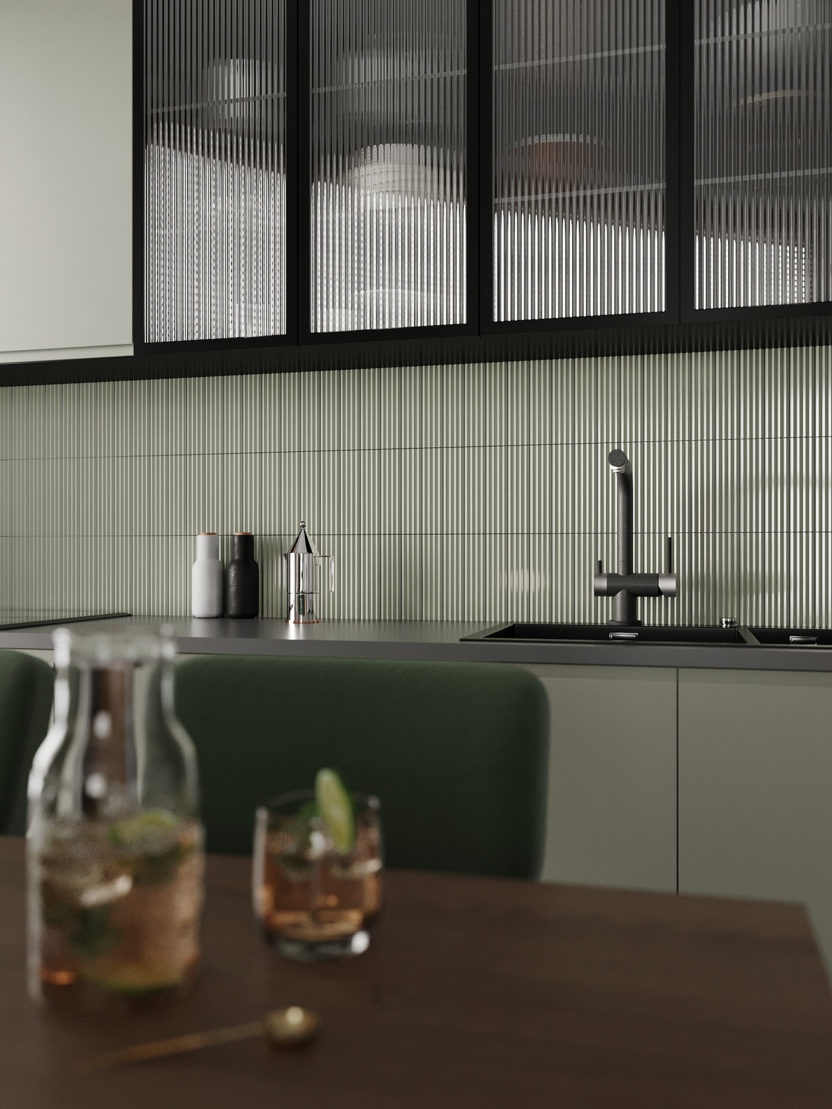 Интерьер квартиры 70 м2 в ЖК NOW