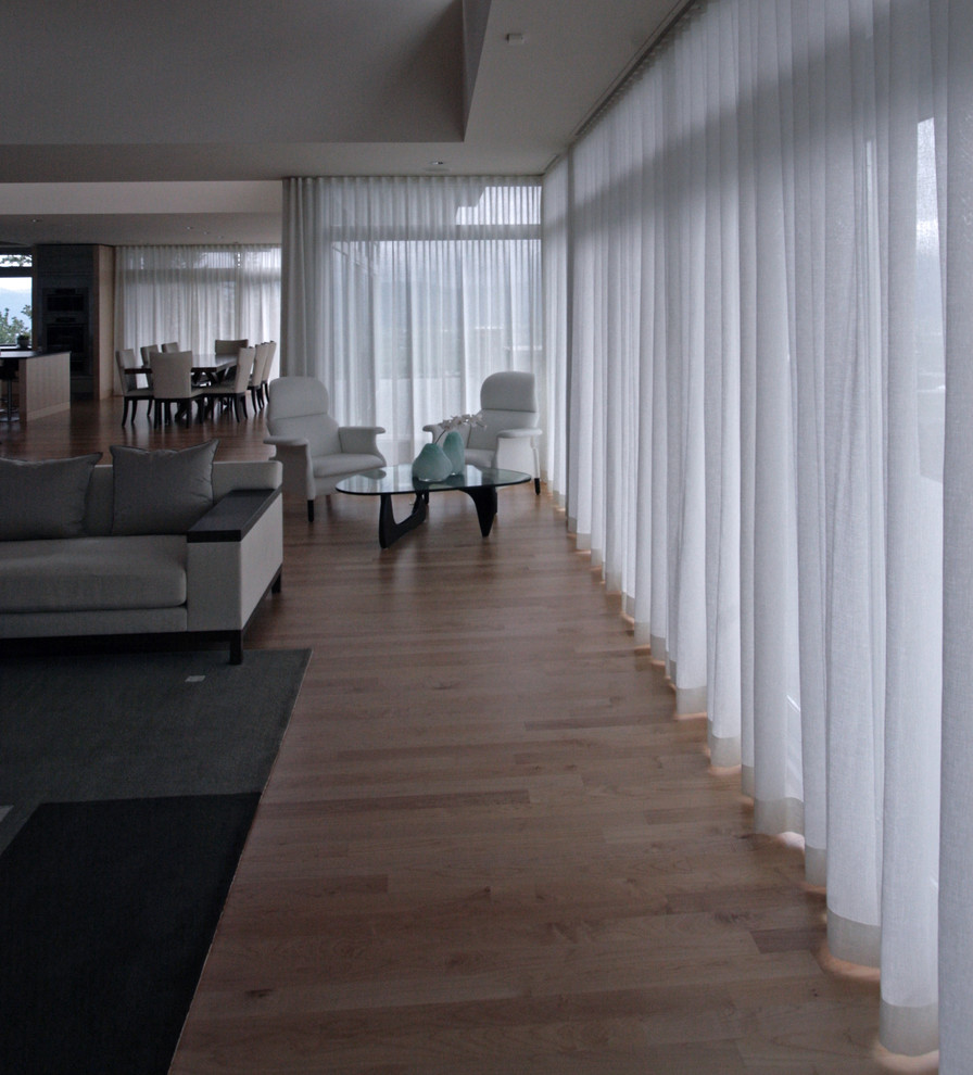 Large Curtain Wall Contemporary Vancouver by Cloth Studio Houzz