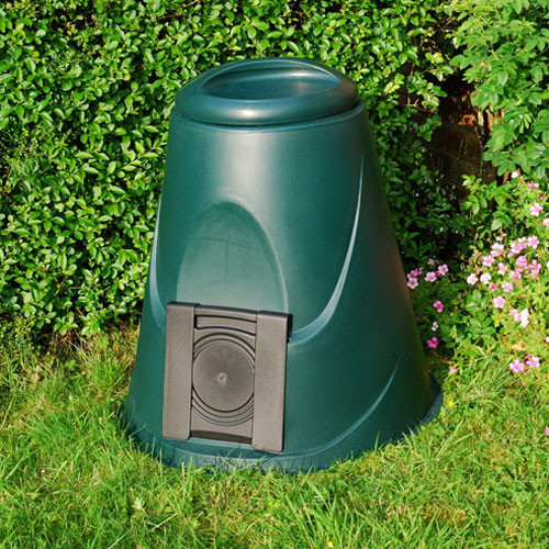 Plastic Garden Compost Bin 330L Modern Compost Bins by Greenfingers