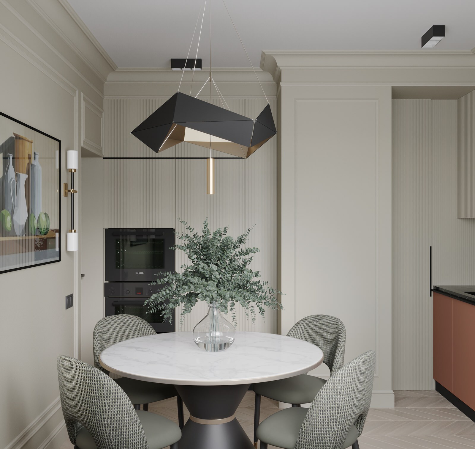 Квартира 78 кв.м. для дизайнера с семьей