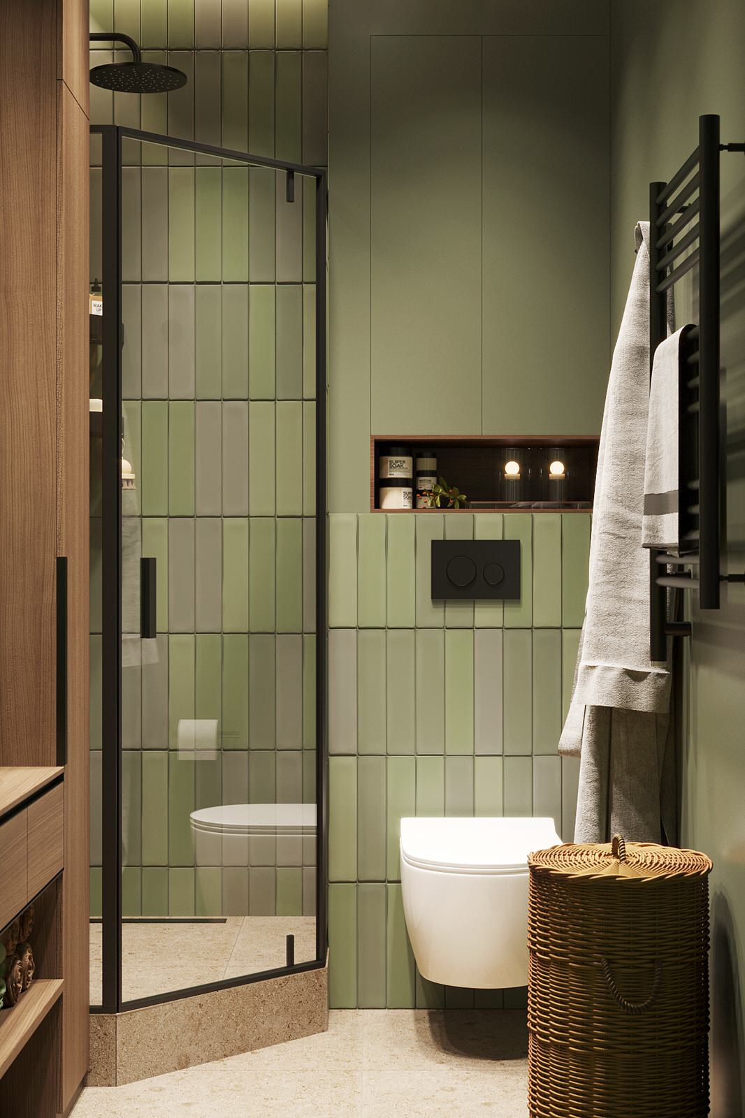 Современная мастер-спальня