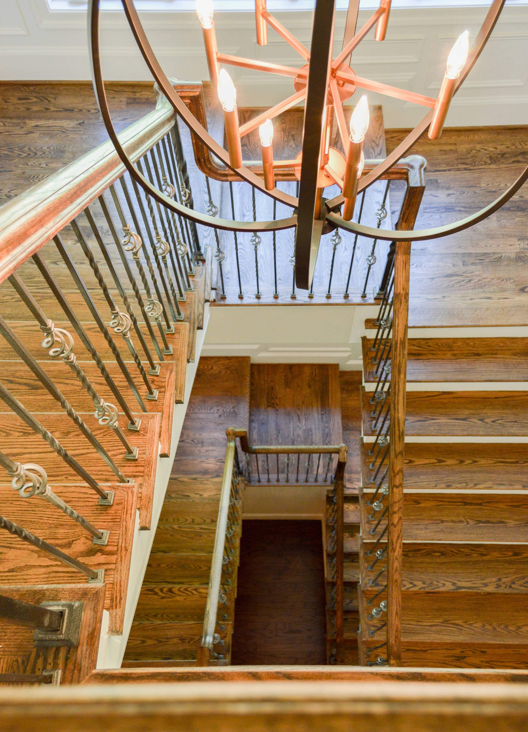 38_European Style Circular Balcony and Multi-level Staircase, Middleburg, VA 201