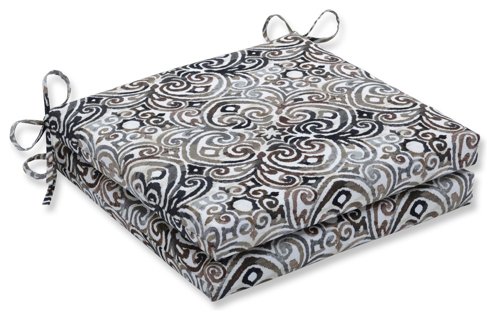 Outdoor Corrinthian Driftwood Squared Corners Seat Cushion 20X20X3, Set