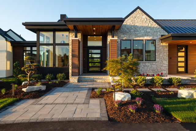 Scandinavian Modern Rambler - Scandinavian - House Exterior ...