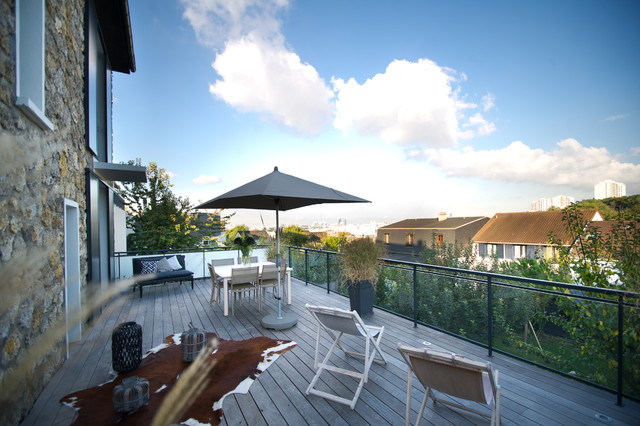 Maison B+C contemporary-deck
