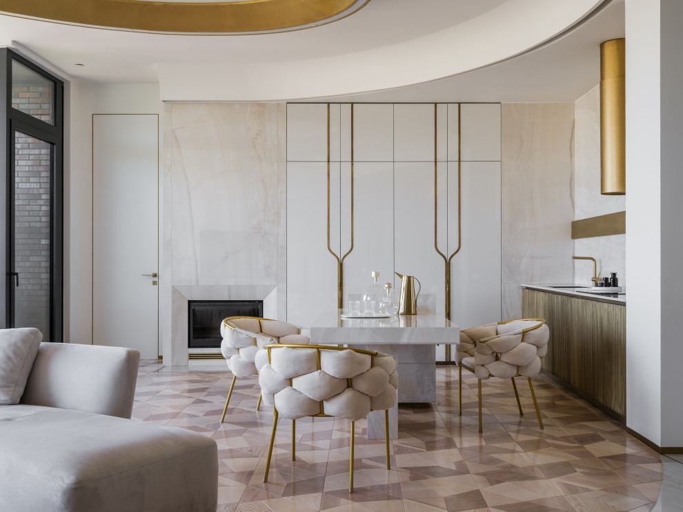 Двухуровневая квартира в центре Москвы 390м2