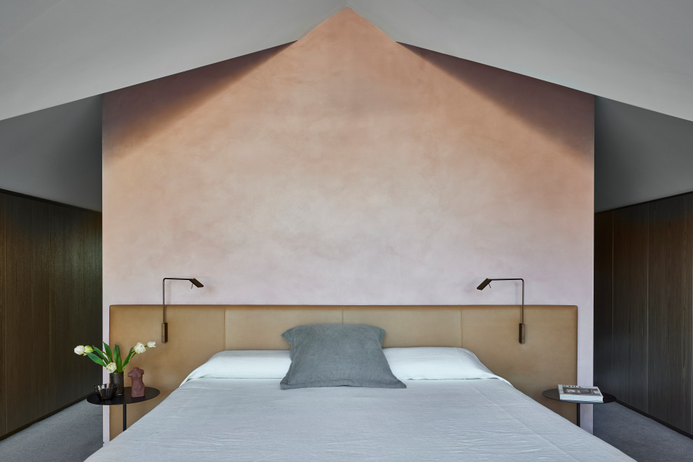 Modern bedroom in Sydney.