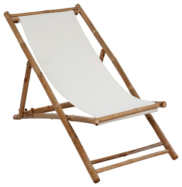 bamboo deck chair