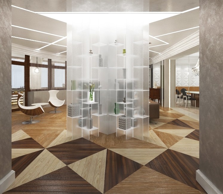 Дизайн-проект квартиры на "Золотой миле" (Хамовники)