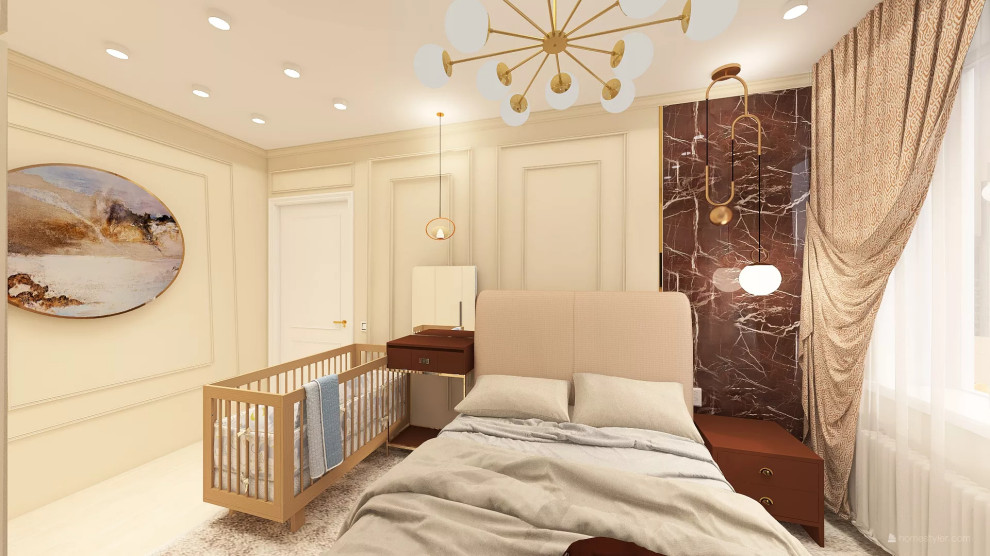 Трехкомнатная квартира для большой семьи