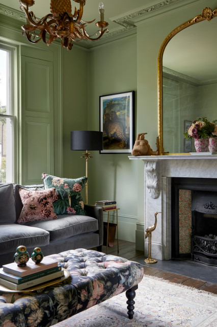 Born & Bred Studio - Reception Room, Dartmouth park victorian-living-room
