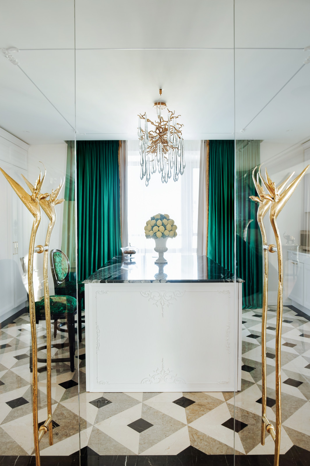 Квартира с восточными мотивами