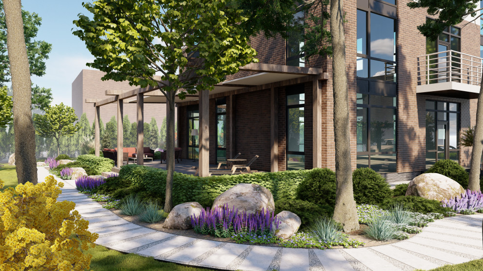 Вид на террасу