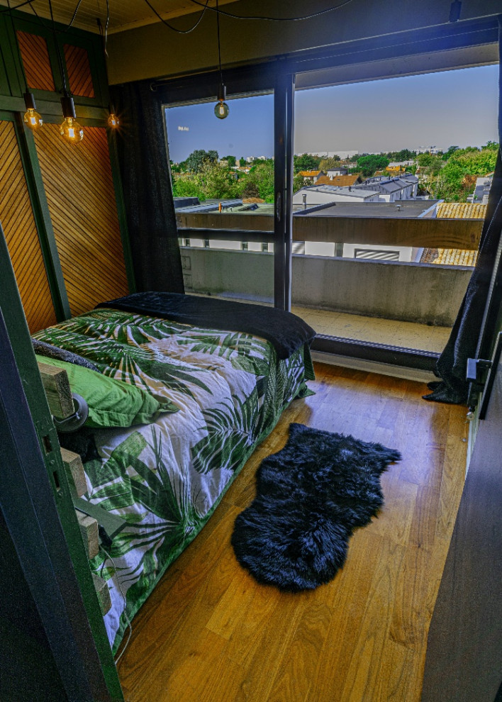 Rénovation T2 industriel chic