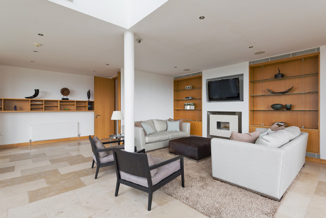 Modern Penthouse contemporary-living-room