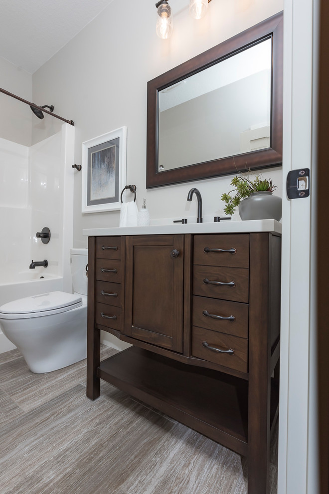 Bathroom - transitional master bathroom idea in Minneapolis