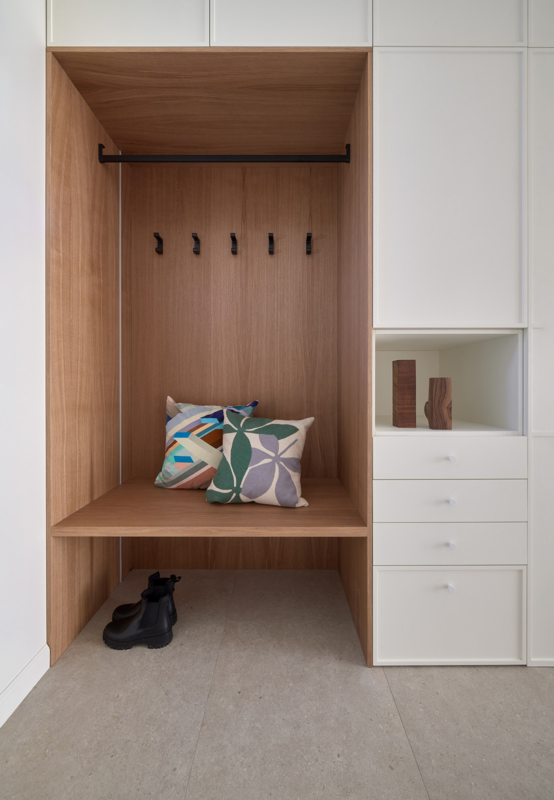 Скандинавский интерьер в квартире на берегу Москвы-реки: Интерьер+Дизайн