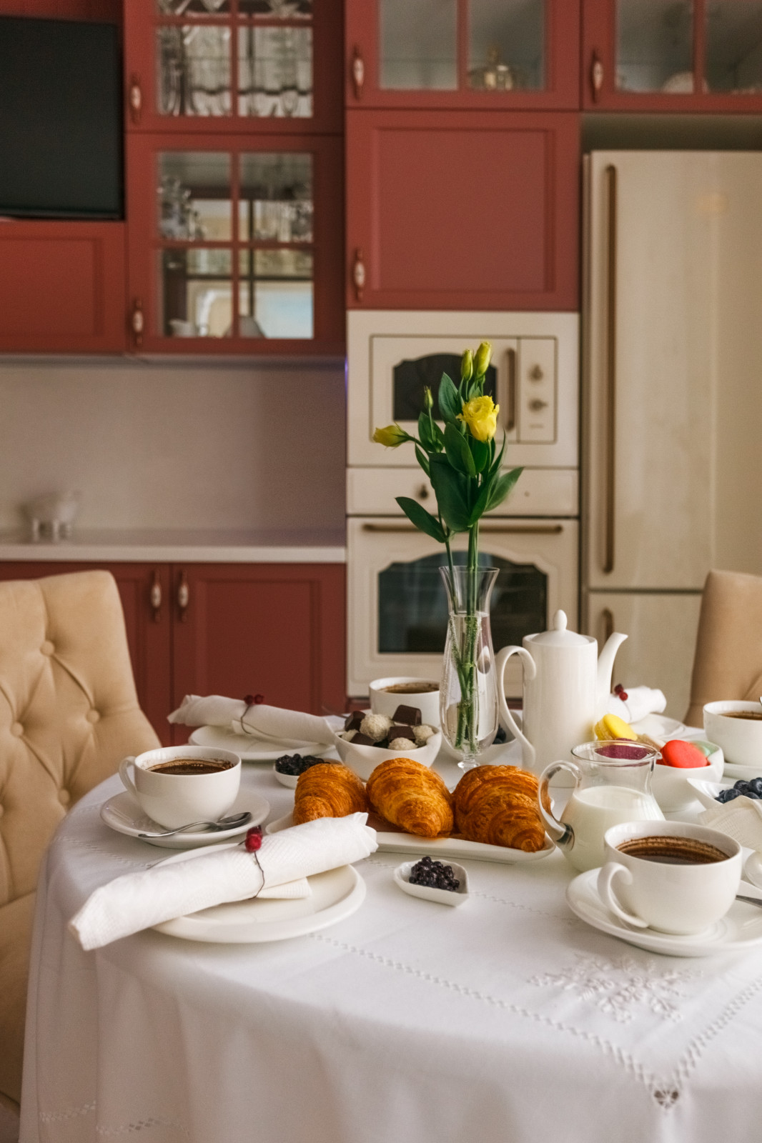 Проект кухни в стиле прованс.