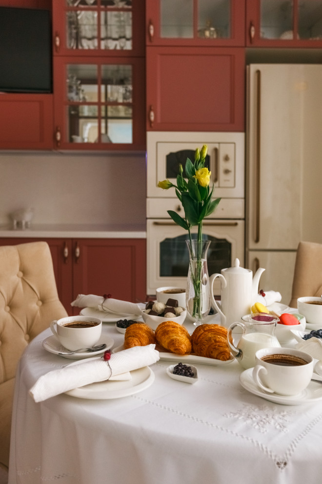 Проект кухни в стиле прованс.