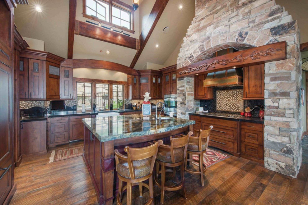 The Cherries Modern Kitchen Salt Lake City by Alexander Design