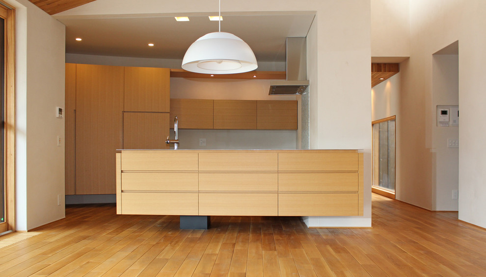 札幌にあるおしゃれなキッチンの写真