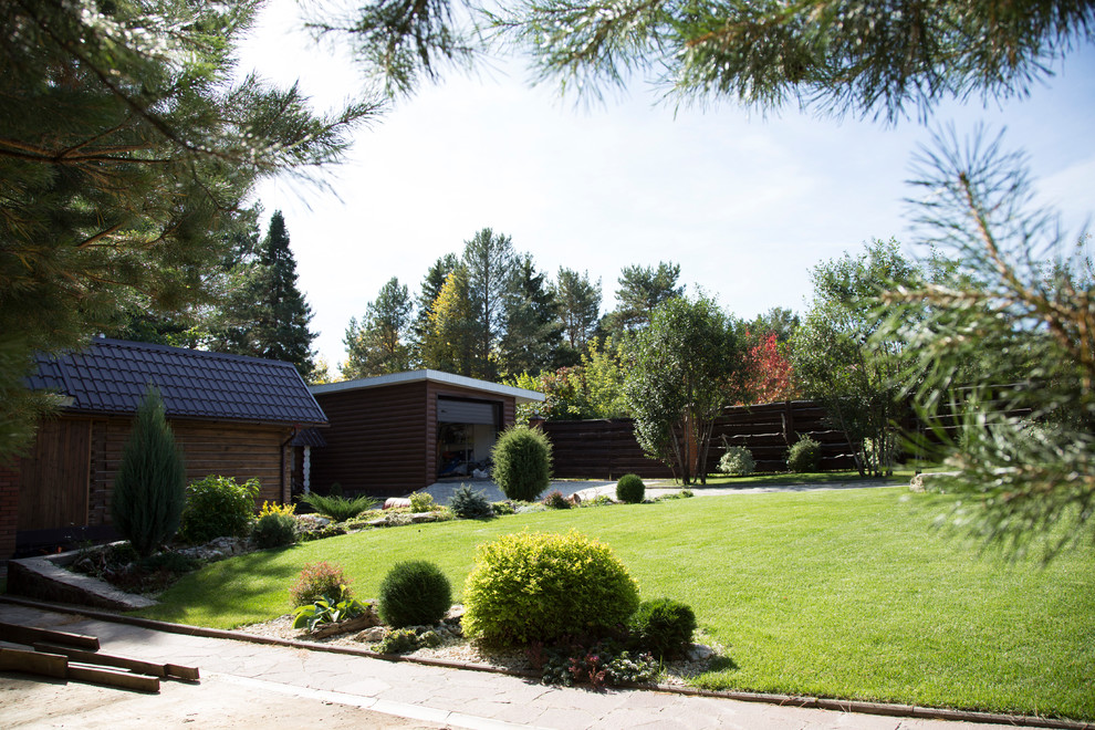 Ландшафтный дизайн участка на Каме