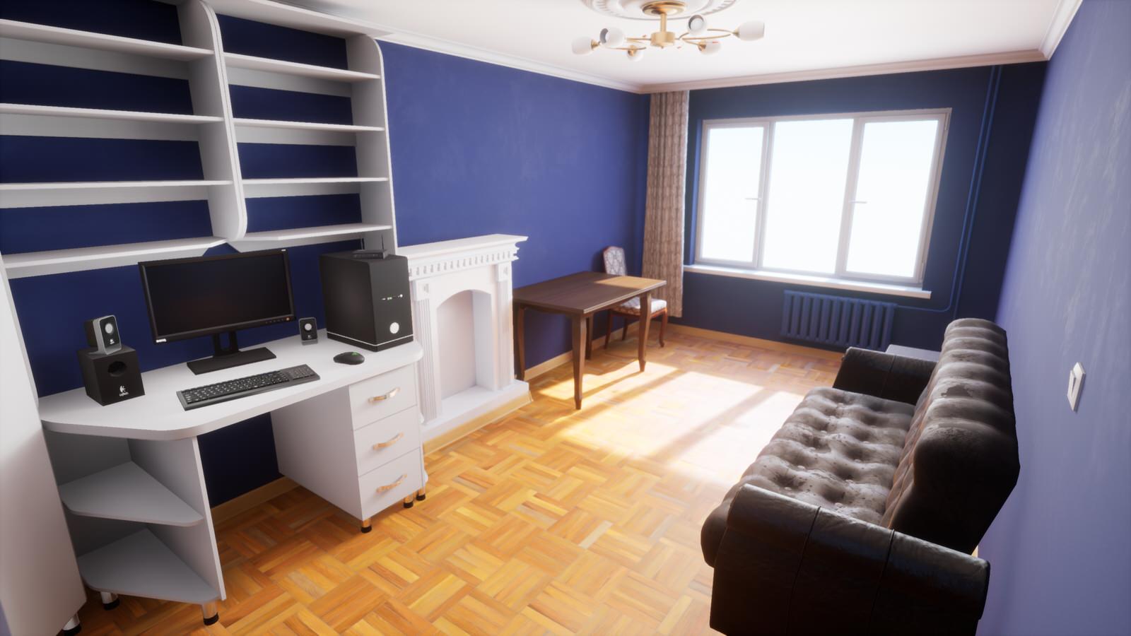 Синяя комната