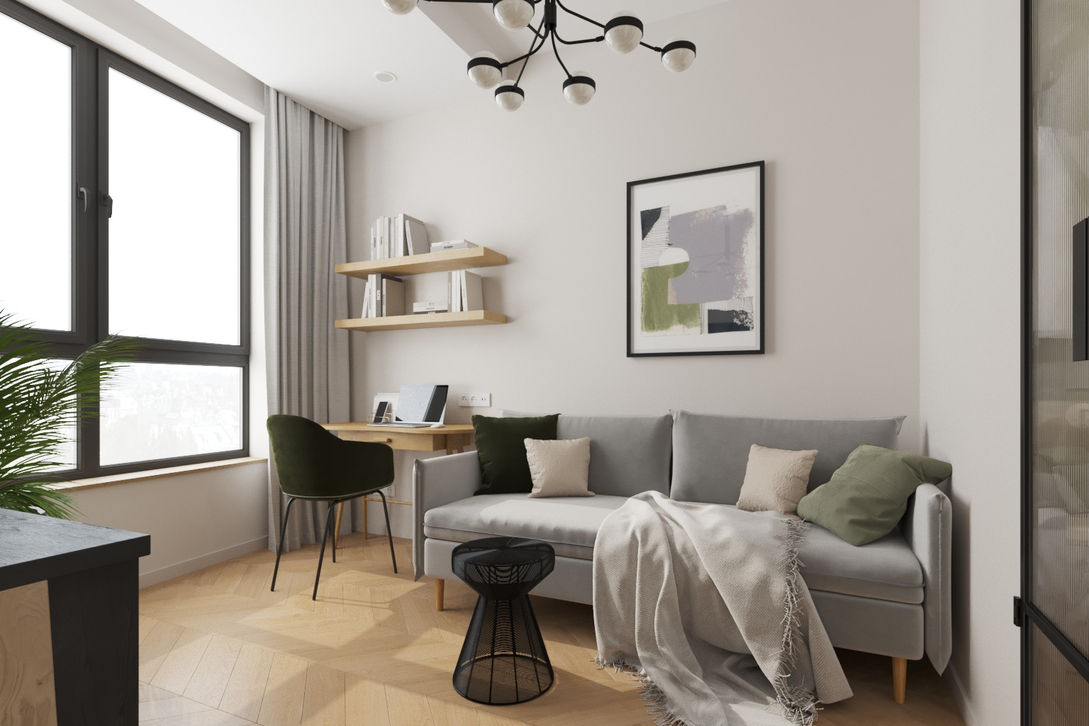 Дизайн-проект ЖК «КутузовGradII»