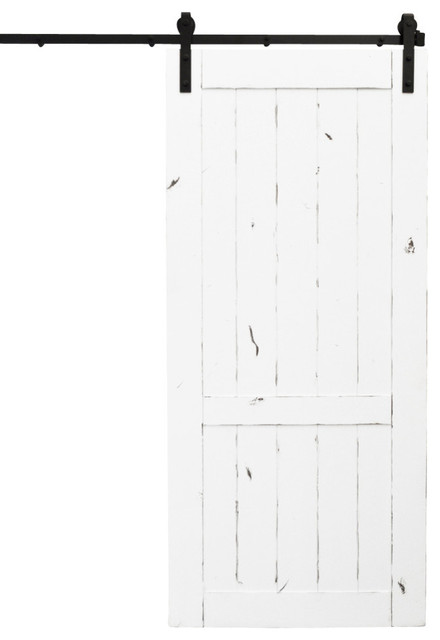 Dogberry Barn Door White Farmhouse Interior Doors