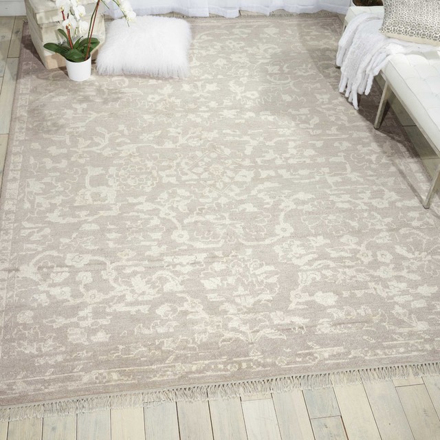 Nourison Elan Silver Area Rug, 8'6"x11'6"