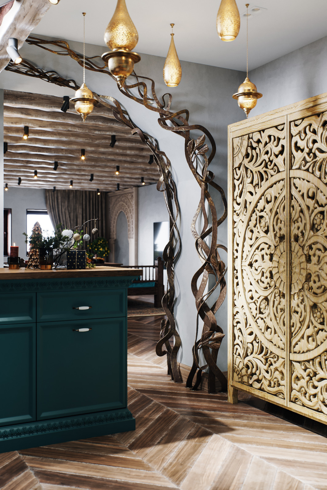 Кухня - 3 этаж