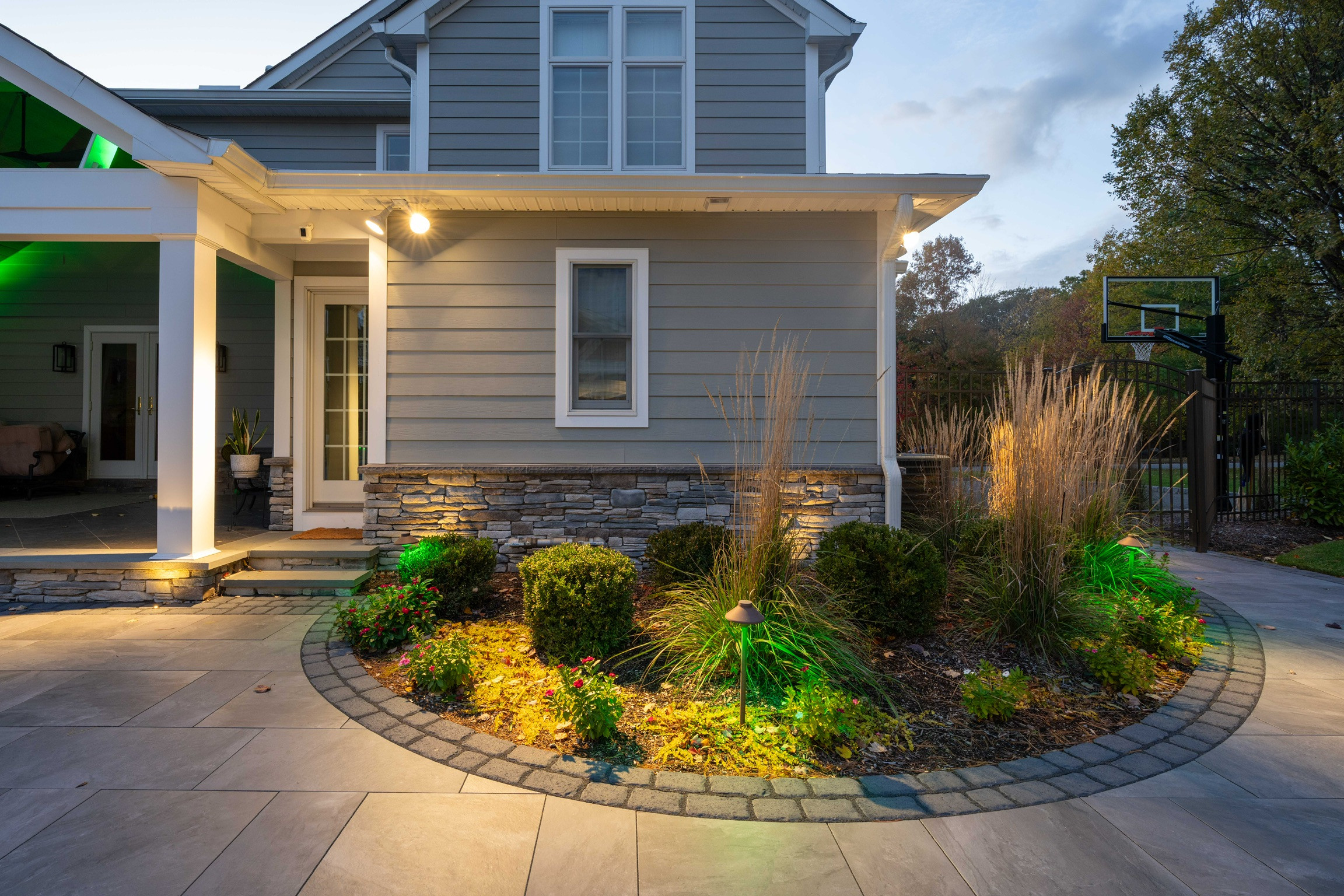 Porcelain Paradise with a Party Pavilian