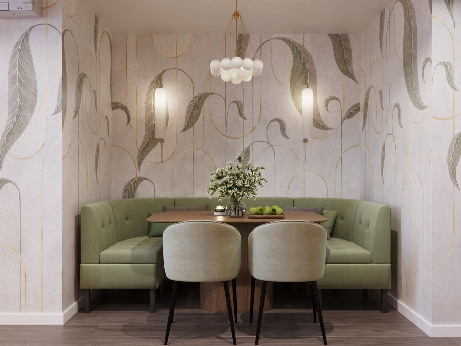 Дизайн кухни-гостиной